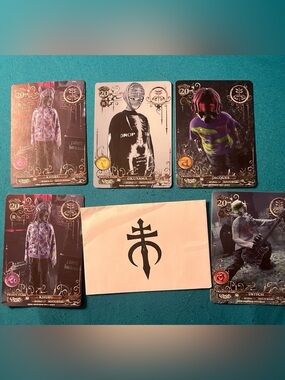 Dropdead Trading Cards Set 8 20th anniversary